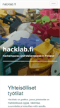 Mobile Screenshot of hacklab.fi